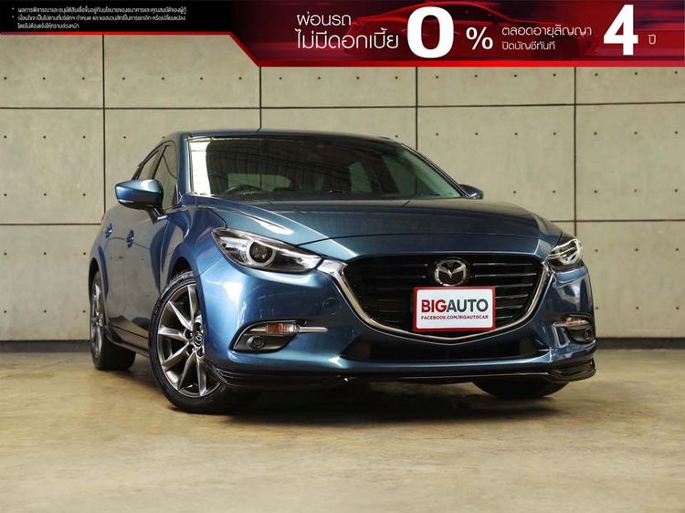รถ Mazda Mazda3 2.0 SP Sports สี น้ำเงิน