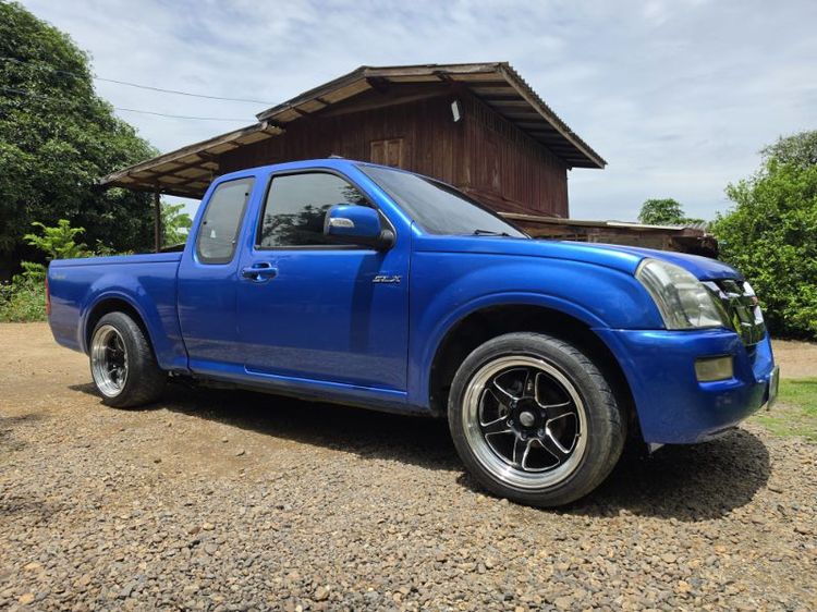 Isuzu D-MAX 2006 2.5 SLX Ddi i-TEQ Pickup ดีเซล ไม่ติดแก๊ส เกียร์ธรรมดา น้ำเงิน รูปที่ 3