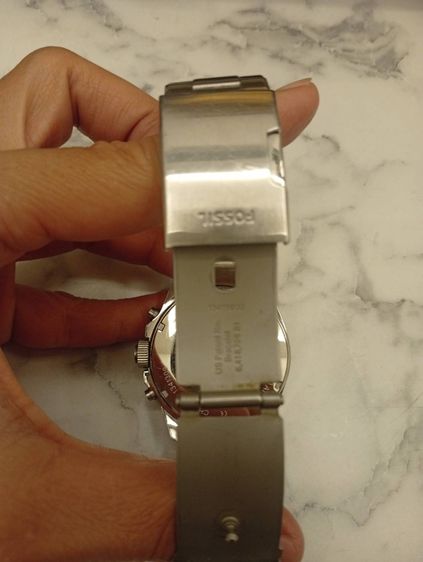 Fossil รุ่น CH2560 เป็นนาฬิกาโครโนกราฟ (Chronograph) สแตนเลส หน้าดำ ขอบ Tachymeter กันน้ำ 10 ATM รูปที่ 7