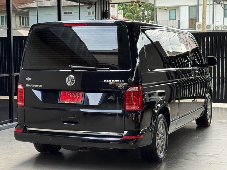 Volkswagen Caravelle 2018 2.0 TDi Comfortline Van ดีเซล ไม่ติดแก๊ส เกียร์อัตโนมัติ ดำ รูปที่ 4