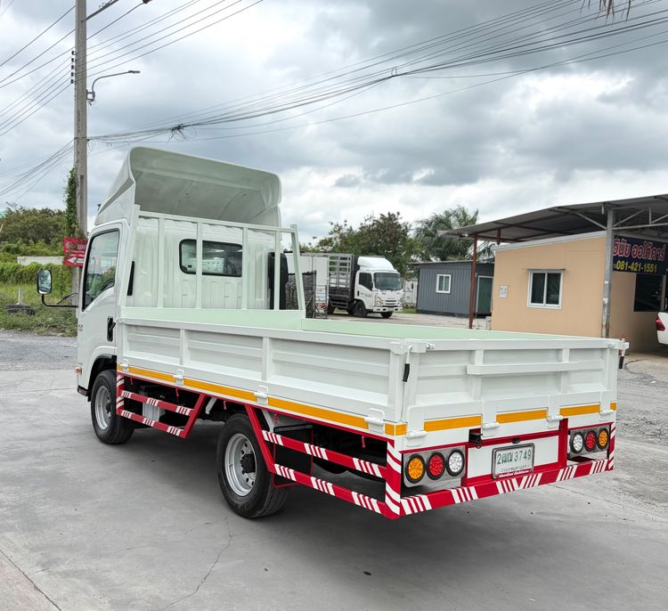รถ ISUZU NLR 130 แรง ปี 2561 รถห้างแท้ (4 ล้อไม่ติดเวลา) กะบะเหล็กเปิด 3 ด้าน  ยาว 3.50 ม. กว้าง 2.00 รถสวย มือเดียว