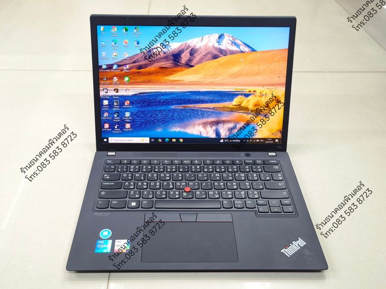 โน๊ตบุคทำงานมือสอง Lenovo Intel I5-12350U Ram8GB SSD512GB รูปที่ 2
