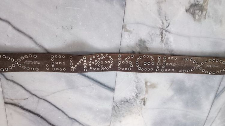 Vintage Leather Belt รูปที่ 4