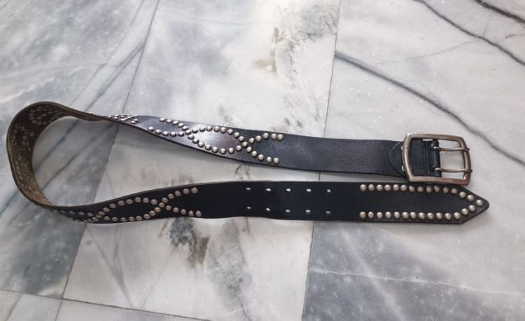 Vintage Leather Belt รูปที่ 11