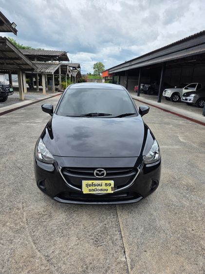 Mazda Mazda 2 2015 1.5 XD Sports High Sedan ดีเซล ไม่ติดแก๊ส เกียร์อัตโนมัติ ดำ รูปที่ 3