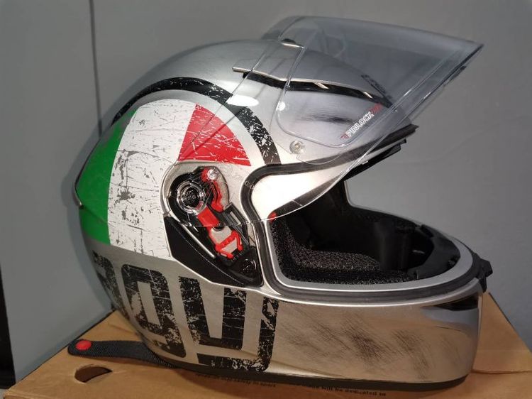 หมวกกันน็อค AGV AVG K3-SV SCUDETTO MATT SILVER ไซส์ M