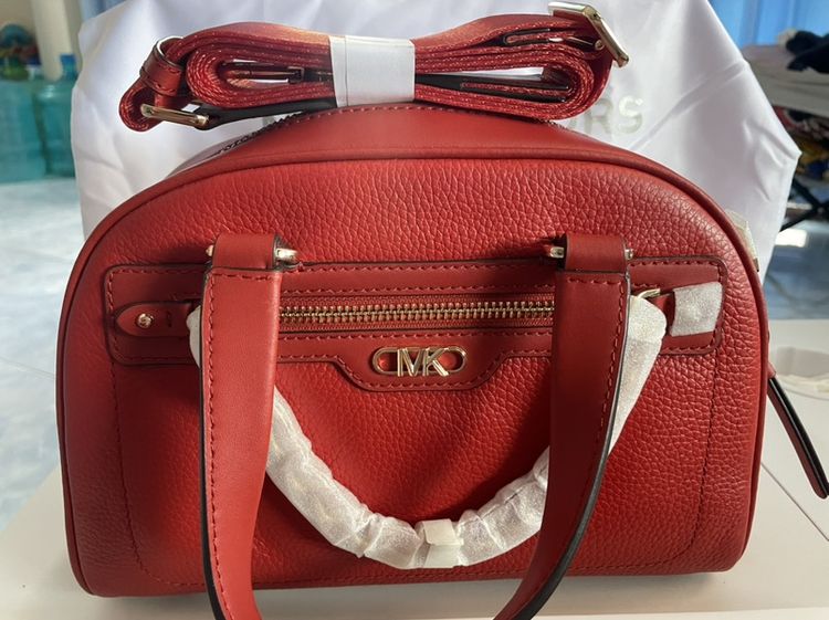 ขายกระเป๋าMichael Kors Williamsburg Small Pebbled Leather Satchel รูปที่ 7