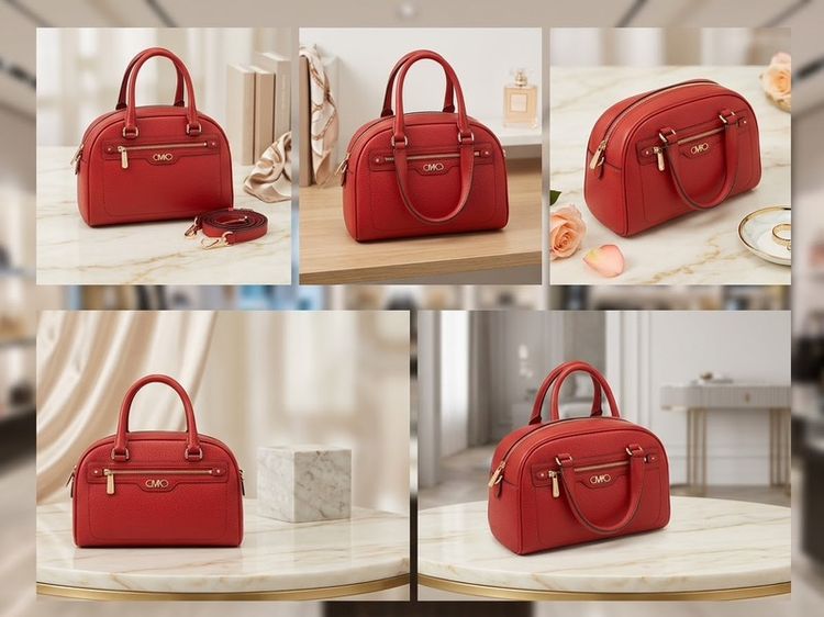 ขายกระเป๋าMichael Kors Williamsburg Small Pebbled Leather Satchel รูปที่ 8