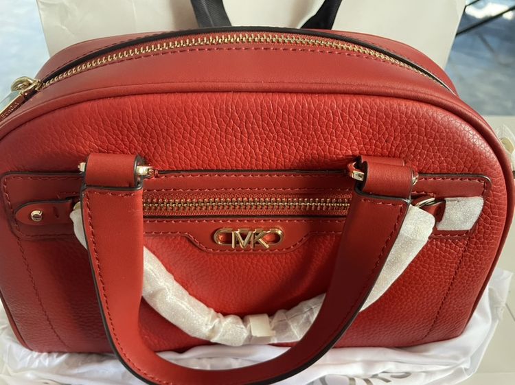 ขายกระเป๋าMichael Kors Williamsburg Small Pebbled Leather Satchel รูปที่ 5