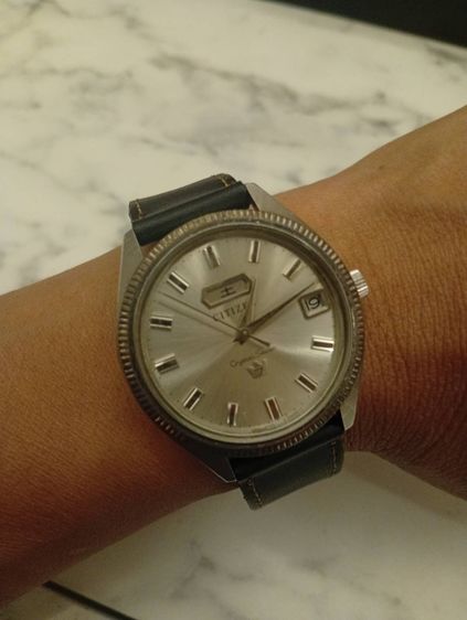 Citizen Crystal Seven Automatic Vintage ซึ่งเป็นรุ่นสะสมของ Citizen ยุค 1960s–1970s