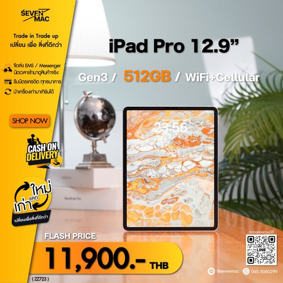 iPad Pro 12.9” Gen3 512B WiFi+Cellular