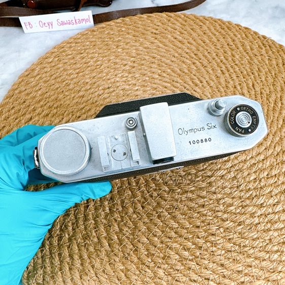 Olympus Six เลนส์ Olympus Zuiko F.C. 7.5cm f/2.8 พร้อมเคสหนังเดิมตรงรุ่น รูปที่ 6