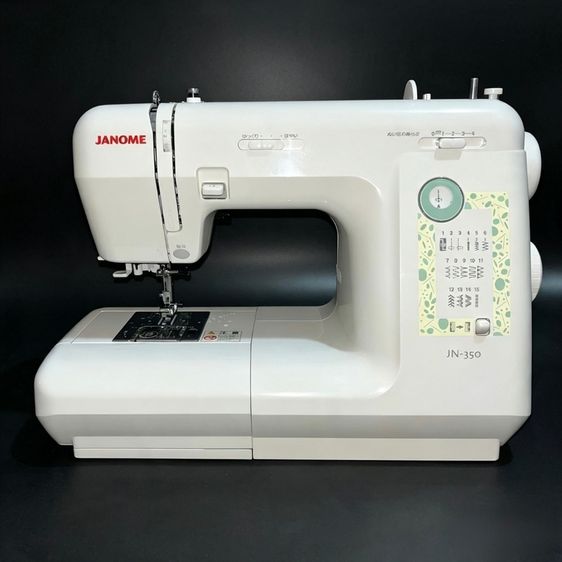 จักรเย็บผ้าไฟฟ้า Janome รุ่น JN-350 มือ2สภาพดี 8KG