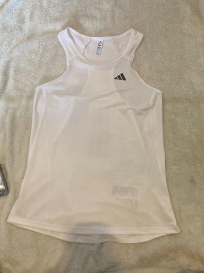 ชุดออกกำลังกาย ผู้หญิง ขาว เสื้อวิ่ง Adidas แท้