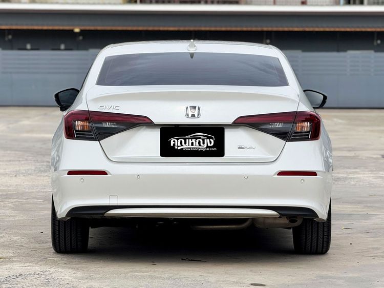 Honda Civic 2024 2.0 eHEV EL+ Sedan ไฮบริด ไม่ติดแก๊ส เกียร์อัตโนมัติ ขาว รูปที่ 3