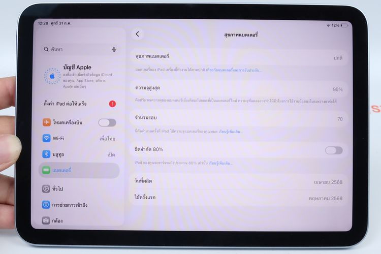 iPad mini 7 128GB WiFi  รูปที่ 3