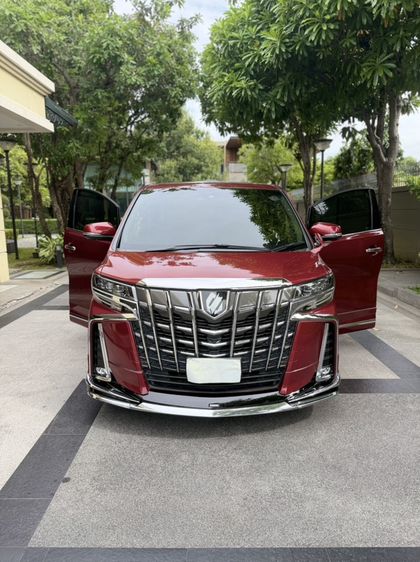 รถ Toyota Alphard 2.5 S C-Package สี แดง