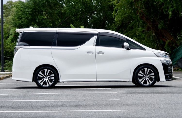 Toyota Vellfire 2019 2.5 Z G Edition Sedan เบนซิน ไม่ติดแก๊ส เกียร์อัตโนมัติ ขาว รูปที่ 4