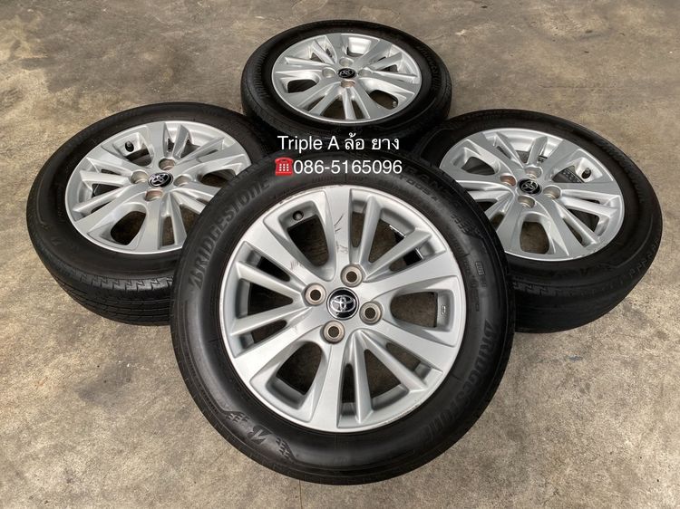 ✨ล้อแม็ก✨Toyota Yaris Ativ ขอบ 15 พร้อมยาง 185-60-15 Bridgestone ปลายปี 22