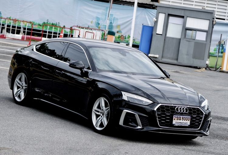 Audi Audi A5  2022 Sportback 40 TFSI S-Line Sedan เบนซิน ไม่ติดแก๊ส เกียร์อัตโนมัติ ดำ รูปที่ 3