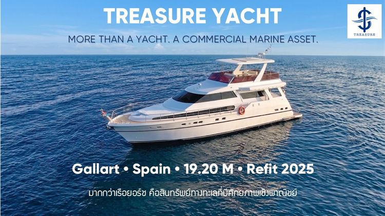 TREASURE YACHT – PASSENGER YACHT FOR SALE IN PHUKET