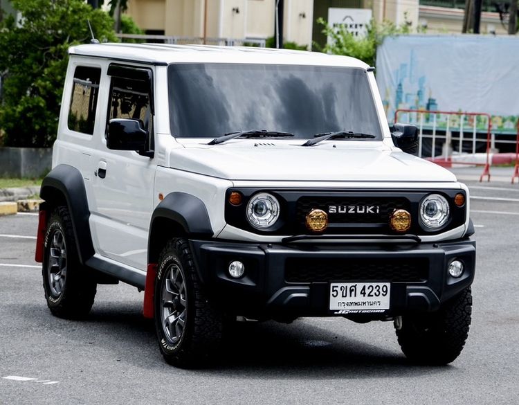Suzuki Jimny 2020 1.5 4WD Sedan เบนซิน ไม่ติดแก๊ส เกียร์อัตโนมัติ ขาว