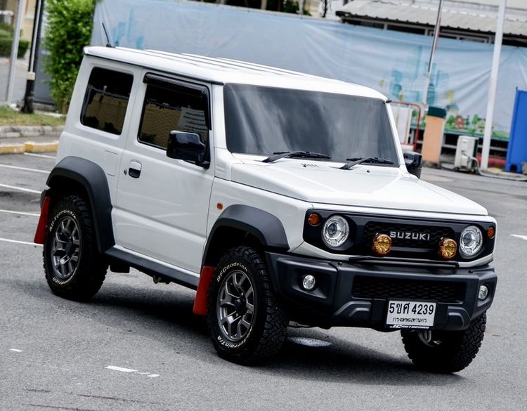 Suzuki Jimny 2020 1.5 4WD Sedan เบนซิน ไม่ติดแก๊ส เกียร์อัตโนมัติ ขาว รูปที่ 3