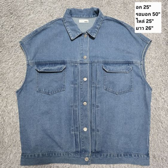 เสื้อยีนส์แขนกุดทรง Oversize จาก ANAP