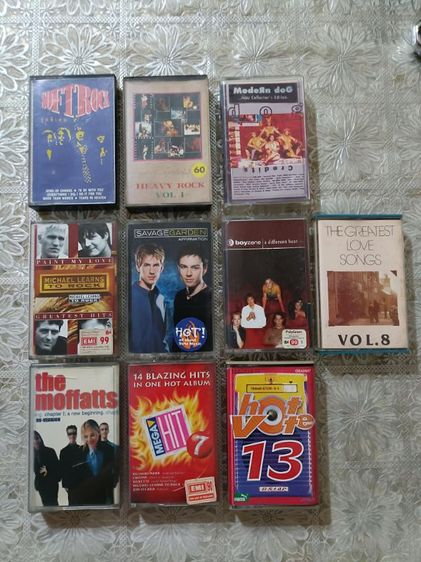 เทปเพลงเก่าสะสม