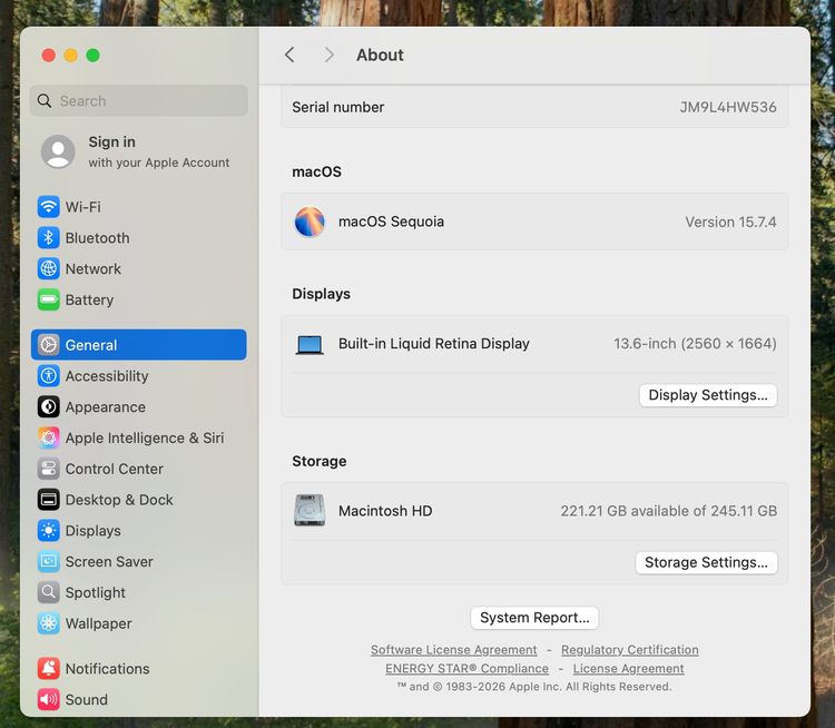 ขาย MacBook Air 13.6" M2 (2022) สี Midnight รูปที่ 4