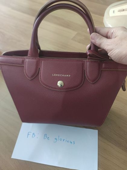 หนังแท้ หญิง แดง Longchamp Heritage size s