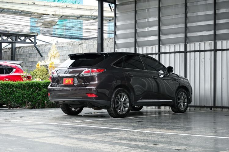 Lexus RX270 2013 2.7 Premium Utility-car เบนซิน ไม่ติดแก๊ส เกียร์อัตโนมัติ น้ำตาล รูปที่ 4