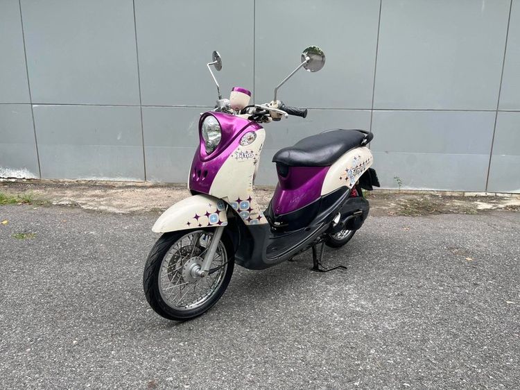 Yamaha รุ่น Finoม่วง115cc ปี 2011สตาร์ทมือ
