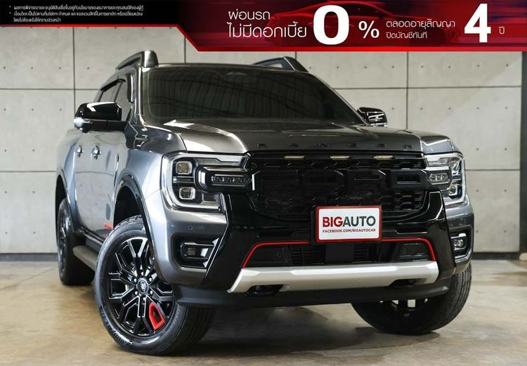 รถ Ford Ranger 2.0 Bi-Turbo Hi-Rider Storntrak สี เทา