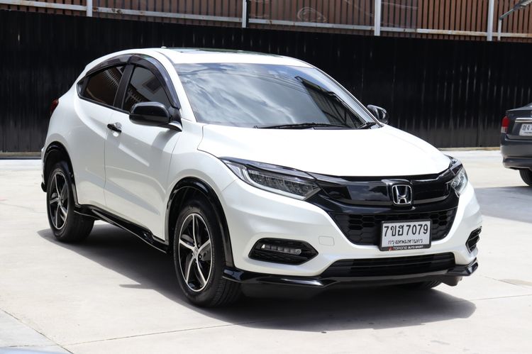 Honda HR-V 2019 1.8 RS Utility-car เบนซิน ไม่ติดแก๊ส เกียร์อัตโนมัติ ขาว รูปที่ 3