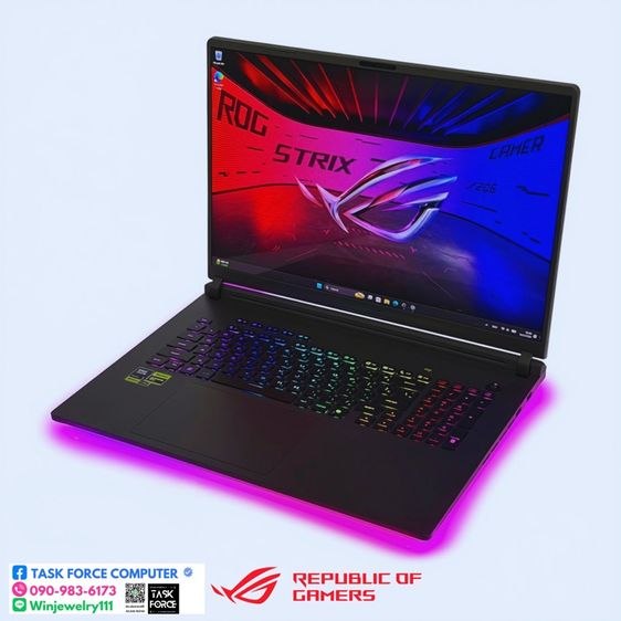 (RTX 5080) ASUS ROG STRIX G18 G815LW-S9112W - VOLT GREEN รูปที่ 3