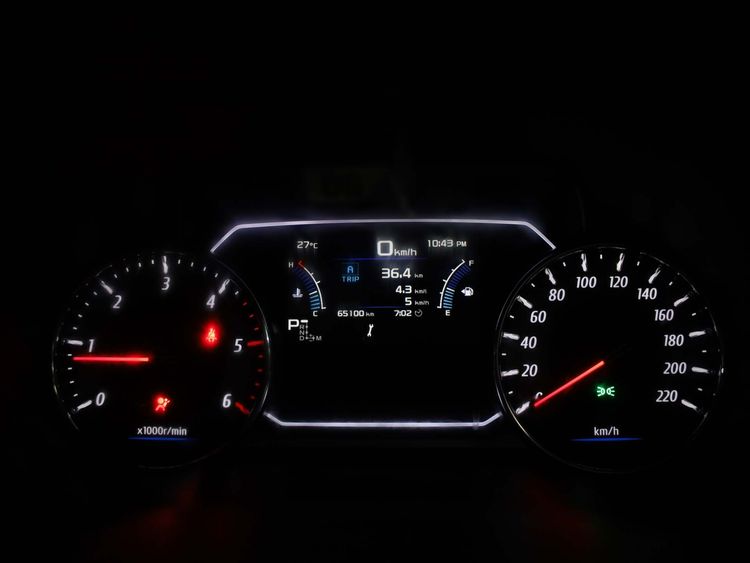 Isuzu MU-X 2023 1.9 Elegant 2WD Utility-car ดีเซล ไม่ติดแก๊ส เกียร์อัตโนมัติ แดง รูปที่ 3