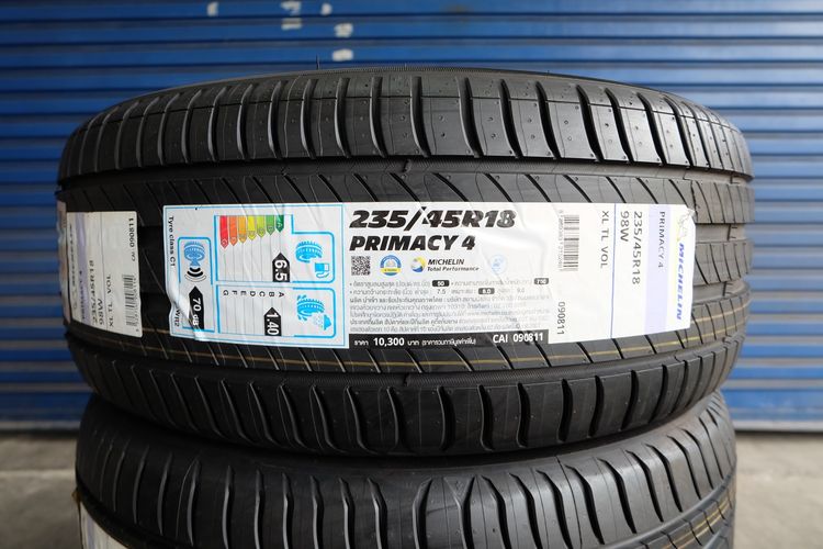 💪 ยางใหม่ Michelin รุ่น Primacy 4 ขนาด 235 45R18 ปี25 รูปที่ 2