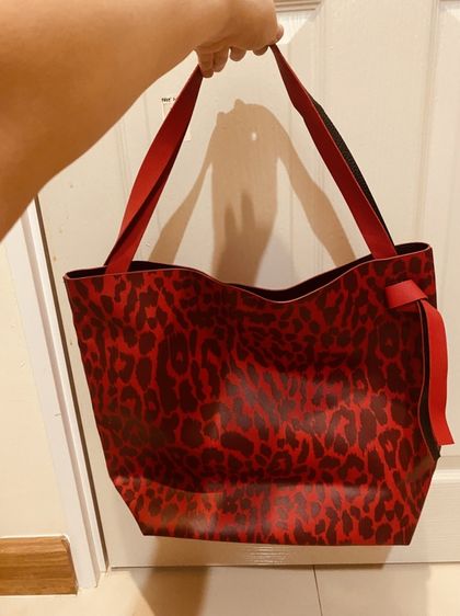 กระเป๋าEstée Lauder Leopard Tote Bag แท้ 💯 รูปที่ 4