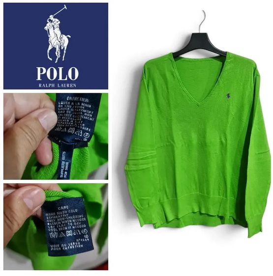 เสื้อไหมพรม Polo Ralph Lauren แท้ 💯 รูปที่ 2