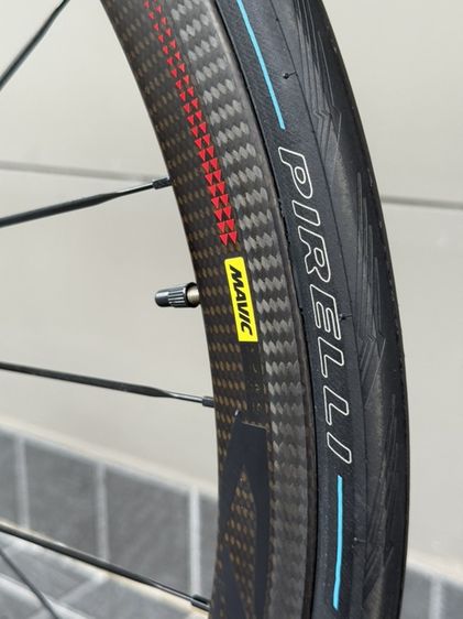 ล้อคาร์บอน Mavic Cosmic Pro Carbon SL (ริมเบรค)ตัวTopแถมยางตัวท็อป ,บันไดอมยิ้ม Wahoo Speedplay nano ตัวท็อป