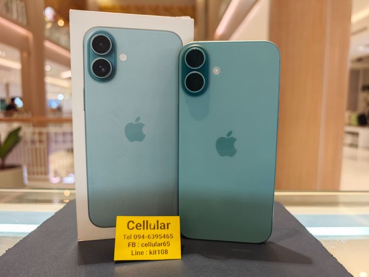 อื่นๆ 128 GB iPhone 16 Plus 128GB Batt97 สภาพสวย เครื่องไทย ครบกล่อง