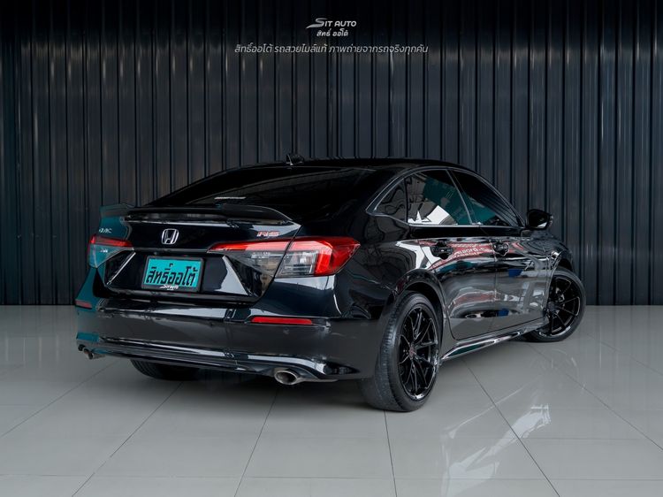 Honda Civic 2022 1.5 Turbo RS Sedan เบนซิน ไม่ติดแก๊ส เกียร์อัตโนมัติ ดำ รูปที่ 4