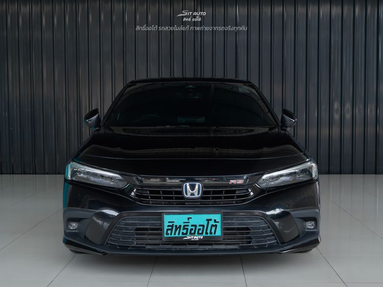 Honda Civic 2022 1.5 Turbo RS Sedan เบนซิน ไม่ติดแก๊ส เกียร์อัตโนมัติ ดำ รูปที่ 2