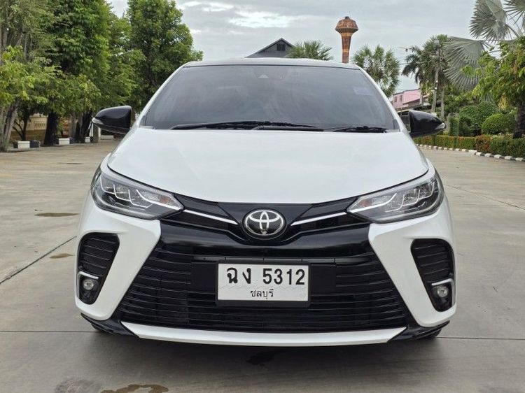 Toyota Yaris 2022 1.2 Sport Sedan เบนซิน ไม่ติดแก๊ส เกียร์อัตโนมัติ ขาว รูปที่ 4