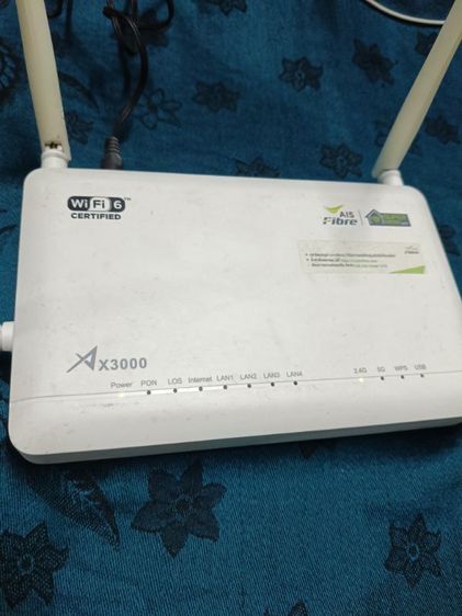 เร้าเตอร์ Wi-Fi 6 AX3000 ZTE ZXHN F6107A กระจายสัญญาณแรง สภาพสวยพร้อมใช้งาน รูปที่ 2