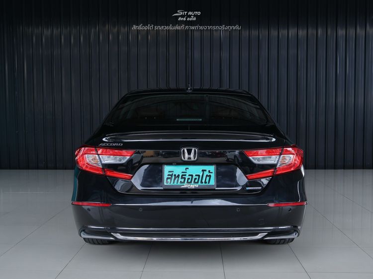 Honda Accord 2020 2.0 Hybrid Tech Sedan ไฮบริด ไม่ติดแก๊ส เกียร์อัตโนมัติ ดำ รูปที่ 3