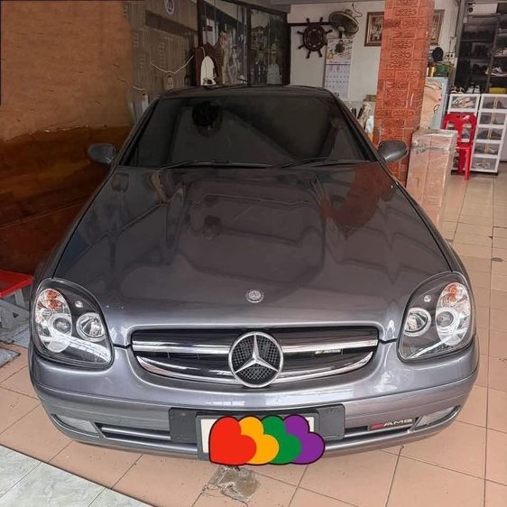 รถ Mercedes-Benz SLK-Class SLK200 สี เทา