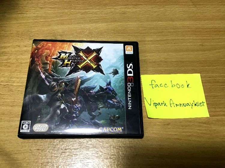 แผ่น 3DS เกมส์ monster hunter  สภาพดี