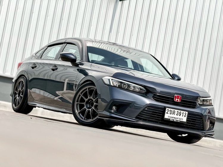 Honda Civic 2021 1.5 Turbo Sedan เบนซิน เกียร์อัตโนมัติ เทา